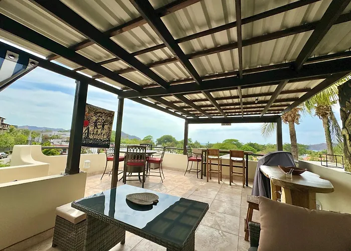 Сasa de vacaciones Rooftop Sunset Cove Coco